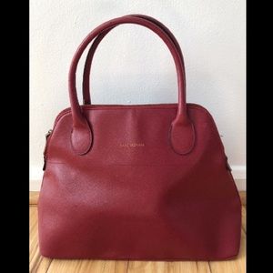 Red Isaac Mizrahi purse